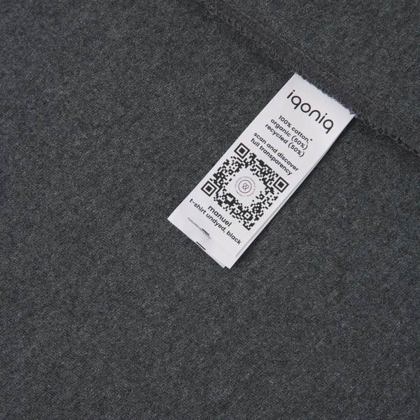 Obrázky: Unisex tričko Manuel, rec.bavlna, černé M, Obrázek 6