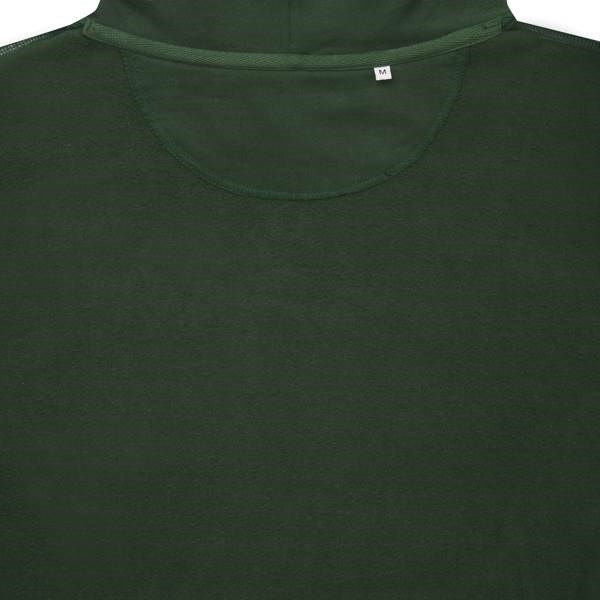 Obrázky: Mikina Jasper s kapucí, recykl.bavlna, zelená XL, Obrázek 4