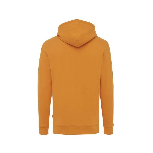 Obrázky: Mikina Jasper s kapucí, recykl.bavlna, oranžová XL, Obrázek 2