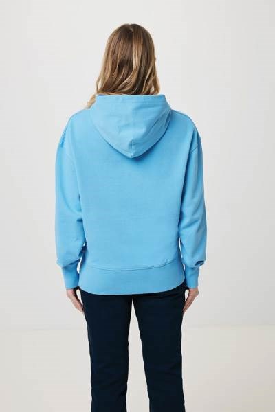Obrázky: Mikina Yoho s kapucí, recykl. bavlna, modrá XL, Obrázek 10