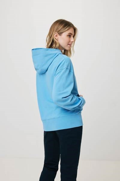 Obrázky: Mikina Yoho s kapucí, recykl. bavlna, modrá XL, Obrázek 14