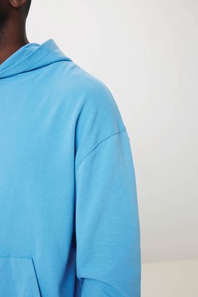 Obrázky: Mikina Yoho s kapucí, recykl. bavlna, modrá XL, Obrázek 20