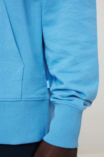 Obrázky: Mikina Yoho s kapucí, recykl. bavlna, modrá XL, Obrázek 23