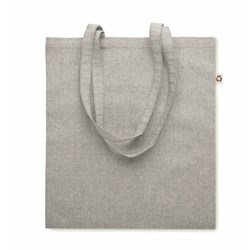 Obrázky: Šedá nákupní taška z recyklované bavlny