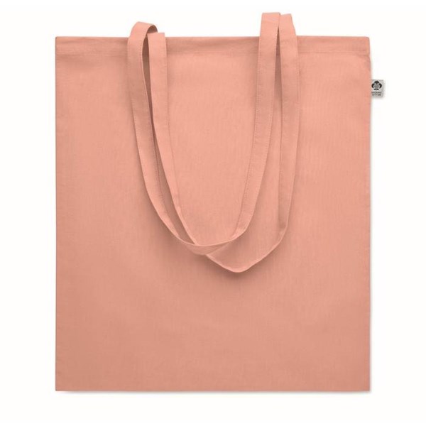 Obrázky: Nákupní taška z bio bavlny, 180g, oranžová