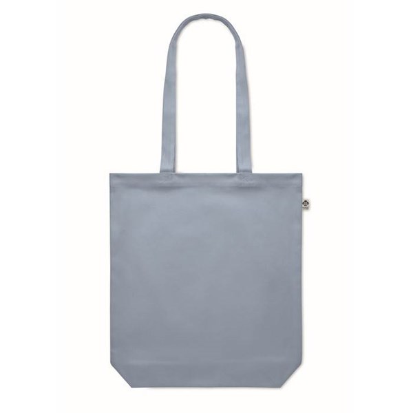 Obrázky: Nákupní taška z organické bavlny 270g, sv.modrá, Obrázek 3