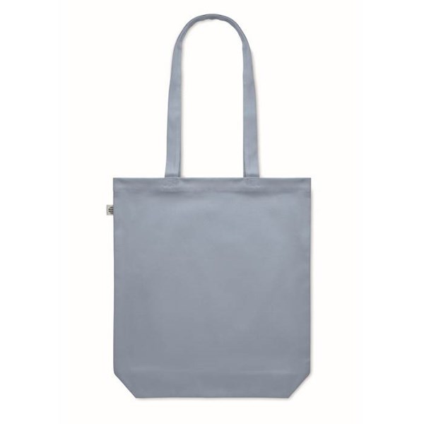 Obrázky: Nákupní taška z organické bavlny 270g, sv.modrá, Obrázek 4