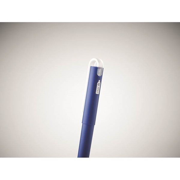 Obrázky: Modré gelové kuličkové RPET pero, MN, Obrázek 4