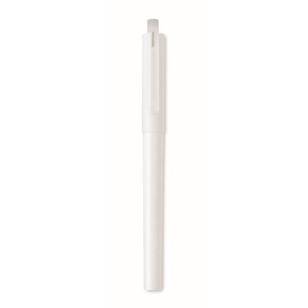 Obrázky: Bílé gelové kuličkové RPET pero, MN, Obrázek 6