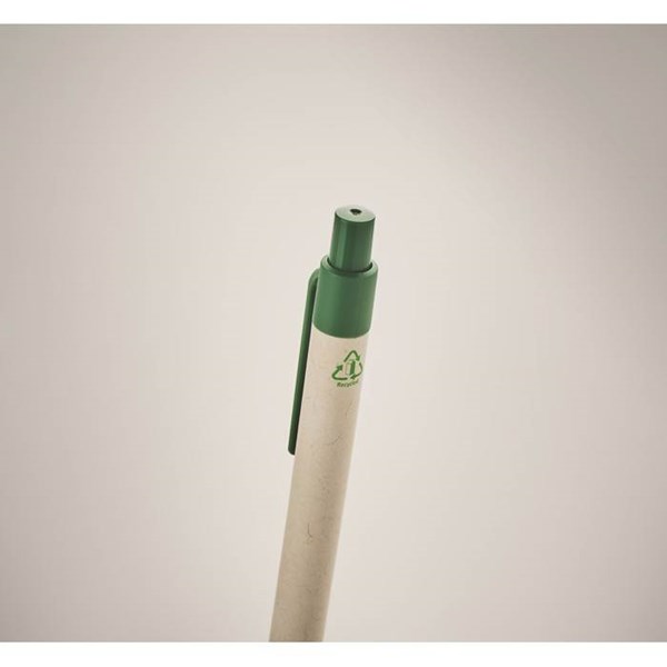 Obrázky: Recyklované kuličkové pero zelené doplňky, Obrázek 3