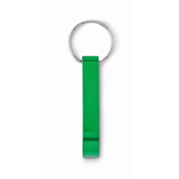 Obrázky: Zelená klíčenka / otvírák z recyklovaného hliníku, Obrázek 4