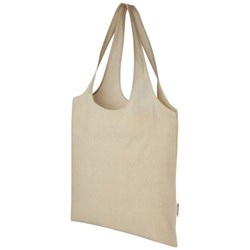 Obrázky: Nákupní taška z rec. bavlny 150 g, přírodní