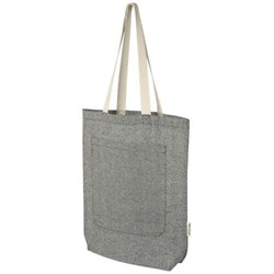 Obrázky: Nákup. taška-kapsa 150g, rec. bavlna, černá