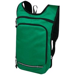 Obrázky: RPET venkovní batoh 6,5 l, zelená