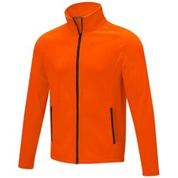 Obrázky: Zelus pánská fleecová bunda ELEVATE oranžová XS