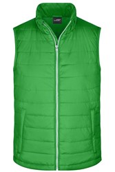 Obrázky: Pánská prošívaná vesta J&N, zelená M