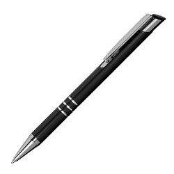Obrázky: Hliníkové pero s černou náplní