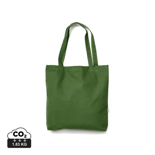 Obrázky: Zelená plátěná taška VINGA, bavlna 350 g/m2, Obrázek 5
