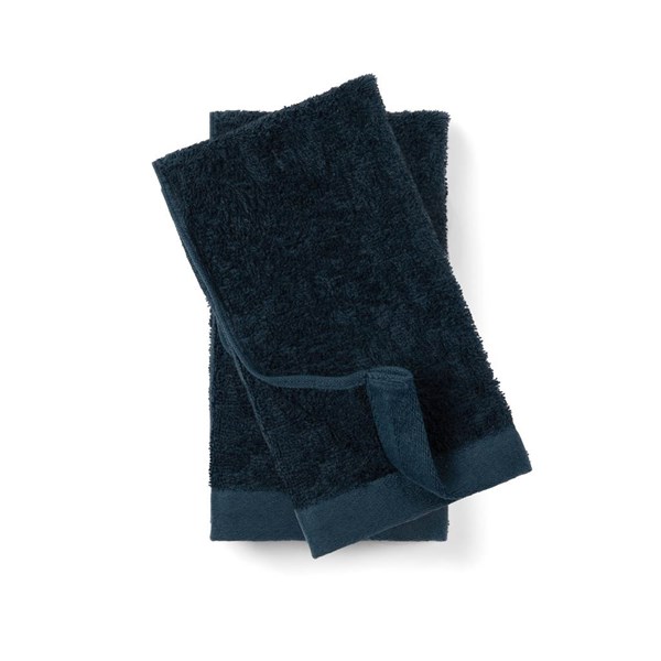 Obrázky: Modrý ručník VINGA Birch 40x70 cm, Obrázek 2