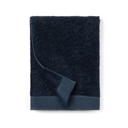 Obrázky: Modrý ručník VINGA Birch 70x140 cm