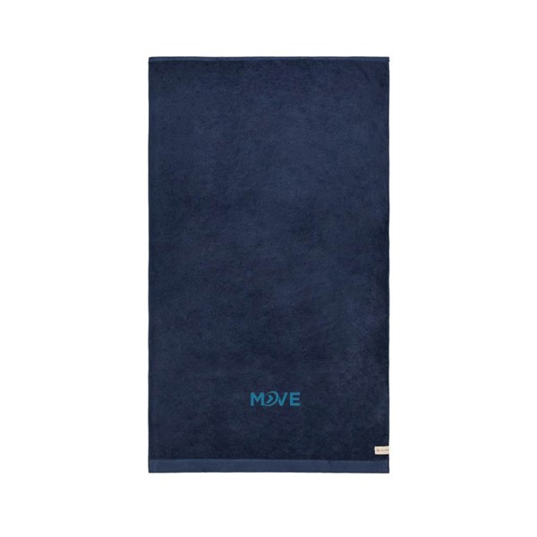 Obrázky: Modrý ručník VINGA Birch 90x150 cm, Obrázek 4