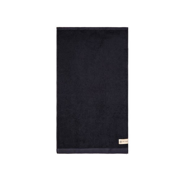 Obrázky: Černý ručník VINGA Birch 40x70 cm, Obrázek 3