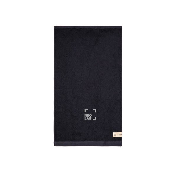 Obrázky: Černý ručník VINGA Birch 40x70 cm, Obrázek 5