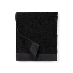 Obrázky: Černý ručník VINGA Birch 90x150 cm