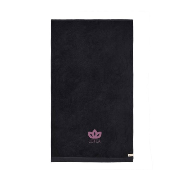 Obrázky: Černý ručník VINGA Birch 90x150 cm, Obrázek 4