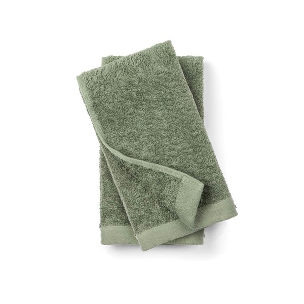 Obrázky: Zelený ručník VINGA Birch 40x70 cm, Obrázek 2