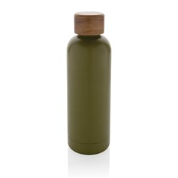 Zobrazit detaily pro Zelená termoláhev Wood 0,5 l z rec. nerez. oceli Obrázky: Zelená termoláhev Wood 0,5 l z rec. nerez. oceli