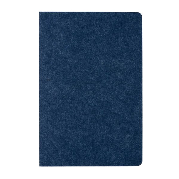 Obrázky: Modrá zápisník Phrase A5 z GRS recyklované plsti, Obrázek 3