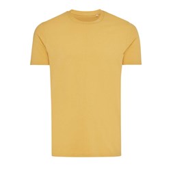 Obrázky: Unisex tričko Bryce, rec.bavlna, okrově žluté XL