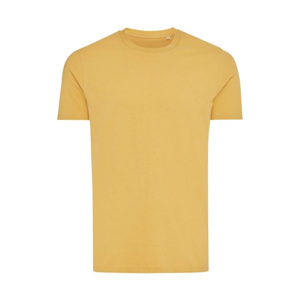Obrázky: Unisex tričko Bryce, rec.bavlna, okrově žluté XS, Obrázek 5