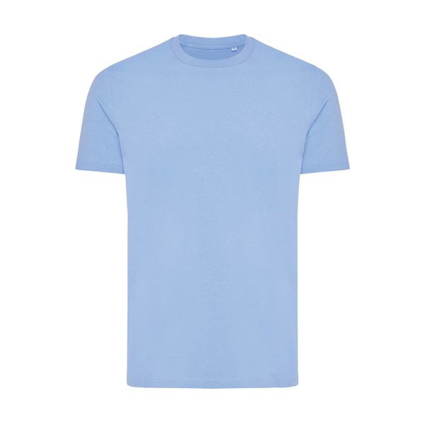 Obrázky: Unisex tričko Bryce, rec.bavlna, nebesky modré L, Obrázek 5