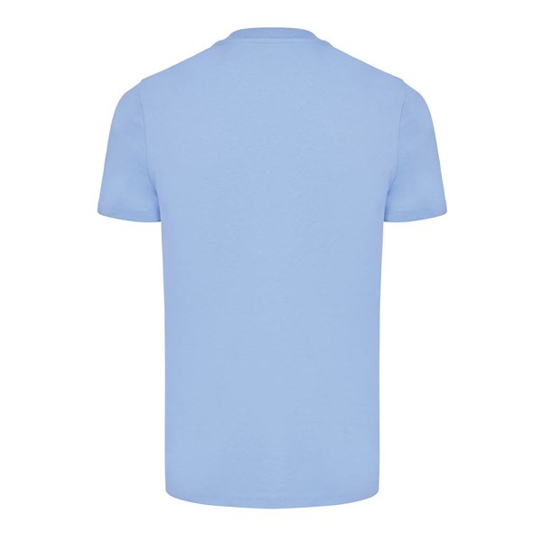 Obrázky: Unisex tričko Bryce, rec.bavlna, nebesky modré XL, Obrázek 2
