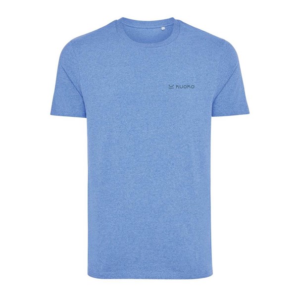 Obrázky: Unisex tričko Manuel, rec.bavlna, světle modré XXL, Obrázek 4