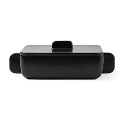 Zobrazit detaily pro Černá zapékací mísa 27x15x9 cm VINGA Monte Obrázky: Černá zapékací mísa 27x15x9 cm VINGA Monte