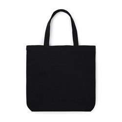 Obrázky: Černá prostorná taška VINGA Hilo z recykl. bavlny