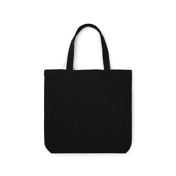 Obrázky: Černá prostorná taška VINGA Hilo z recykl. bavlny, Obrázek 3