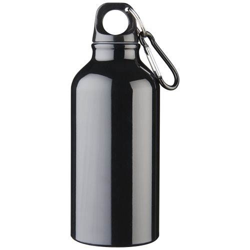 Obrázky: Černá láhev Oregon z recyklovaného hliníku, 400 ml, Obrázek 3
