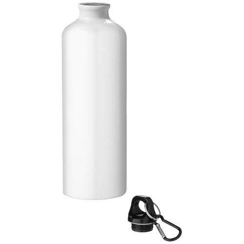 Obrázky: Bílá láhev Oregon z recykl. hliníku, 770 ml, Obrázek 2