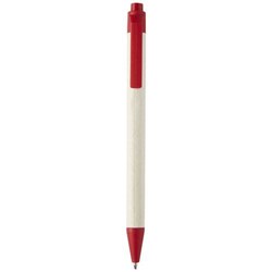 Obrázky: Dairy Dream kuličkové pero, bílo-červené