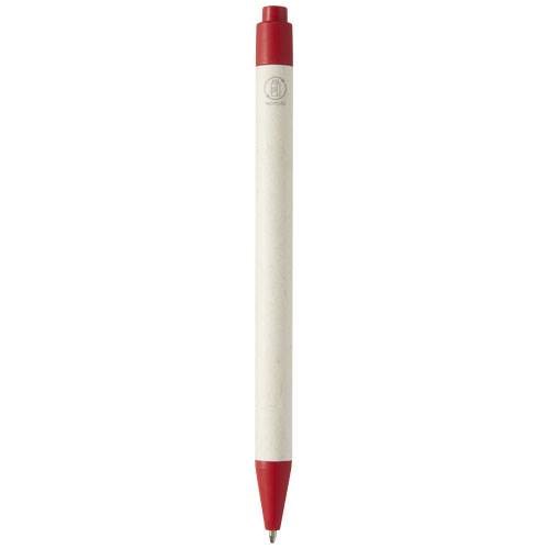 Obrázky: Dairy Dream kuličkové pero, bílo-červené, Obrázek 2