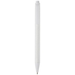 Obrázky: Kuličkové pero z drceného papíru, bílé