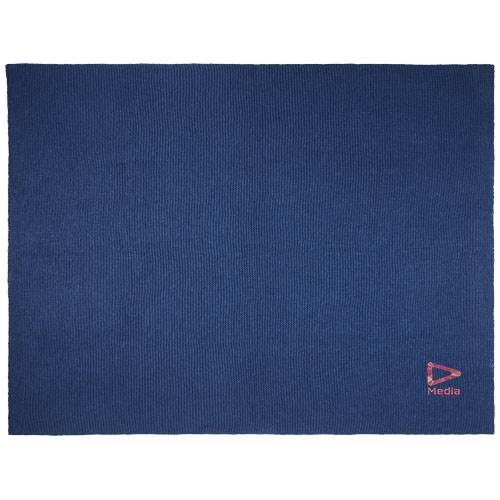 Obrázky: Nám. modrá polyesterová pletená deka, Obrázek 4