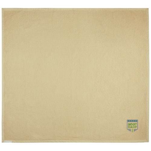 Obrázky: Bavlněná vaflová deka 150 × 140 cm, béžová, Obrázek 3