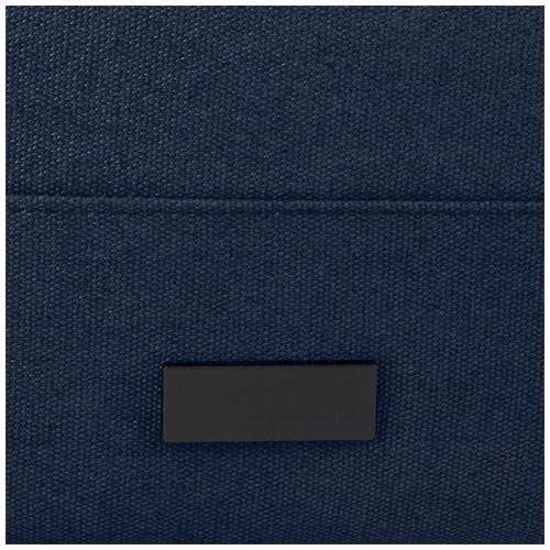 Obrázky: Modrý batoh na notebook z recyk. plátna GRS, 15 l, Obrázek 6