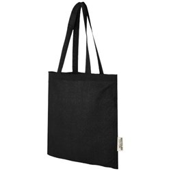 Obrázky: Černá taška z GRS recyklované bavlny 140 g/m2