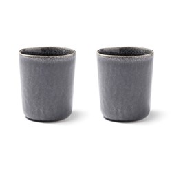 Zobrazit detaily pro Sada 2ks černých hrnků VINGA Nomimono, 0,35l Obrázky: Sada 2ks černých hrnků VINGA Nomimono, 0,35l